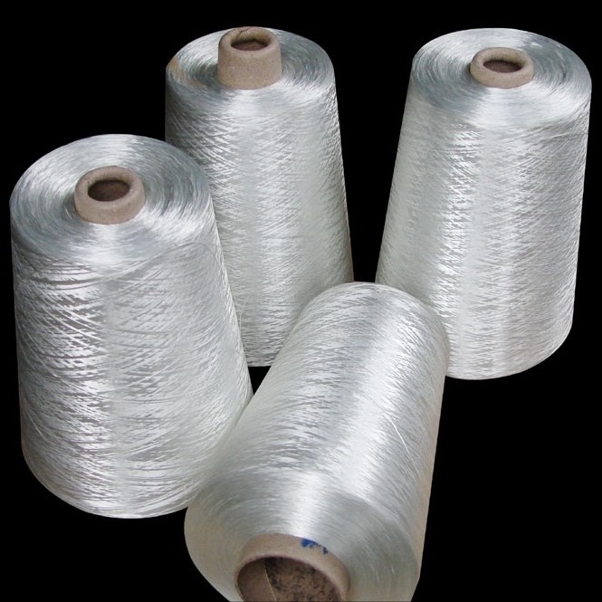 Quartz hollow yarn